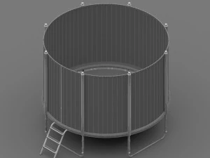 Trampoline Collection 3D Model