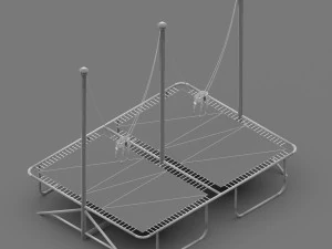 Trampoline Collection 3D Model