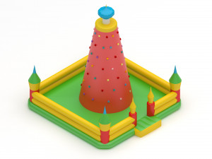 Inflatable Playgrounds Modello 3D