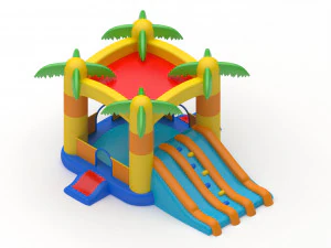 Parques infl&aacute;veis Modelo 3D