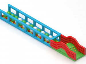 Parques infl&aacute;veis Modelo 3D
