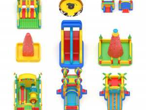 Inflatable Playgrounds 3Dモデル