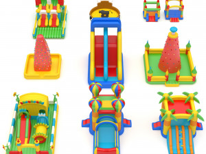 Inflatable Playgrounds 3Dモデル