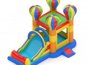 Inflatable Playgrounds 3D Model