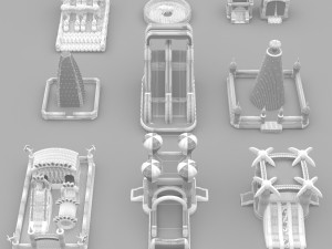 Inflatable Playgrounds 3Dモデル