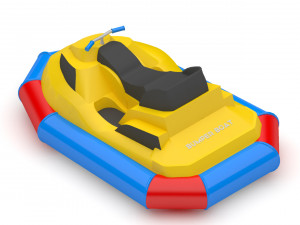 Bumper Boat Modelo 3D