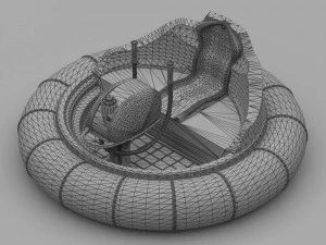 Bumper Boat 3D Model