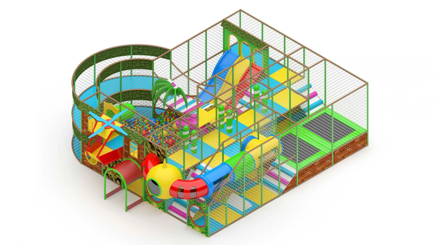 Playground 3D Model .c4d .max .obj .3ds .fbx .stl .blend 