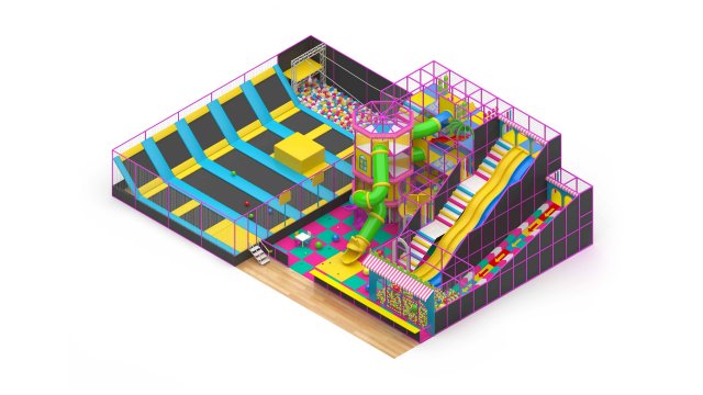 Playground 3D Model .c4d .max .obj .3ds .fbx .stl .blend 