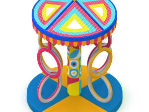 Soft Playground Swing 3D Model