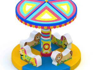 Soft Playground Swing 3D Model