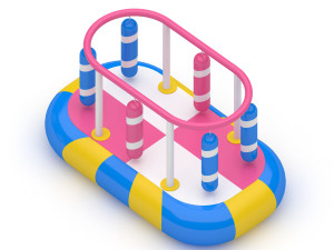 Soft Playground Swing 3D Model