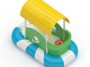 Soft Playground Swing 3D Model