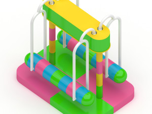 Soft Playground Swing 3D Model