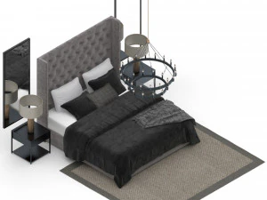 Bed Collection - 25 Different Models 3D Model