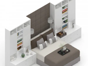 Bed Collection - 25 Different Models 3D Model