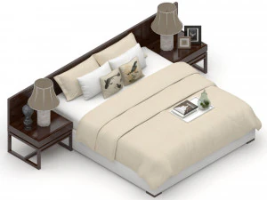 Bed Collection - 25 Different Models 3D Model
