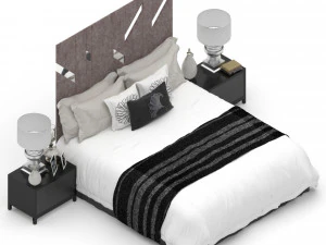 Bed Collection - 25 Different Models 3D Model