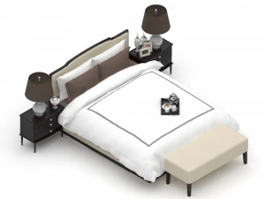 Bed Collection - 25 Different Models 3D Model