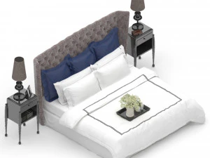 Bed Collection - 25 Different Models 3D Model