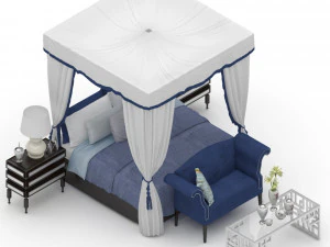 Bed Collection - 25 Different Models 3D Model