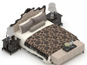 Bed Collection - 25 Different Models 3D Model