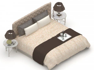 Bed Collection - 25 Different Models 3D Model