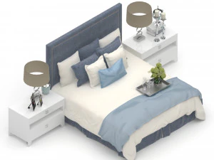 Bed Collection - 25 Different Models 3D Model