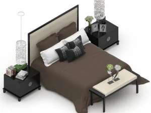 Bed Collection - 25 Different Models 3D Model
