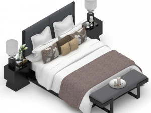 Bed Collection - 25 Different Models 3D Model