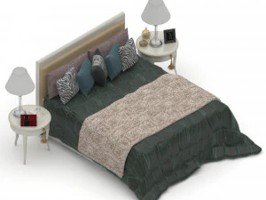 Bed Collection - 25 Different Models 3D Model