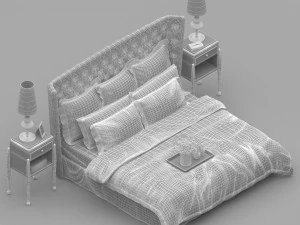 Bed Collection - 25 Different Models 3D Model