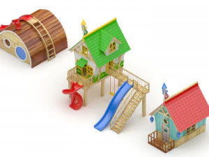 Kids Home 3D Model