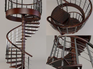 Stair Collection - 25 Different Model 3D Model