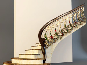 Stair Collection - 25 Different Model 3D Model