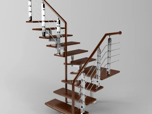 Stair Collection - 25 Different Model 3D Model
