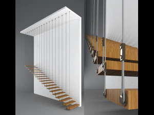 Stair Collection - 25 Different Model 3D Model