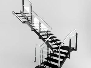 Stair Collection - 25 Different Model 3D Model