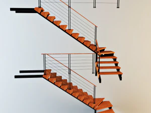 Stair Collection - 25 Different Model 3D Model