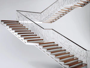 Stair Collection - 25 Different Model 3D Model