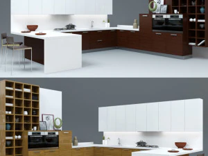 Kitchen Collection - 25 Different Model 3D Model