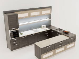Kitchen Collection - 25 Different Model 3D Model