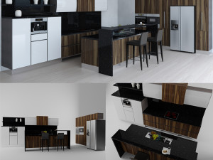 Kitchen Collection - 25 Different Model 3D Model