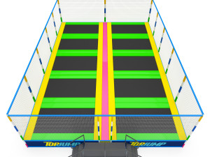Trampoline 3D-Modell