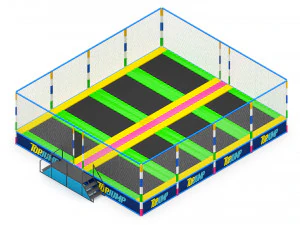 Trampolin 3D Modell