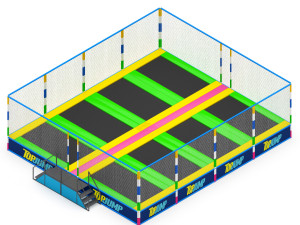 Trampoline Modelo 3D