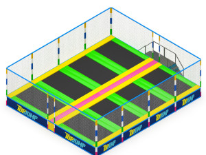 Trampoline Modelo 3D
