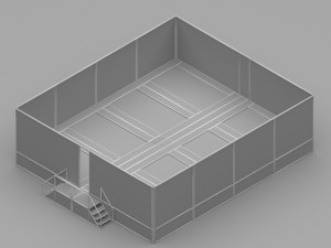 Trampoline Modelo 3D