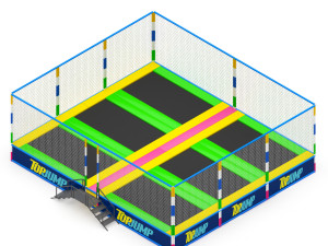 Trampoline Model 3D