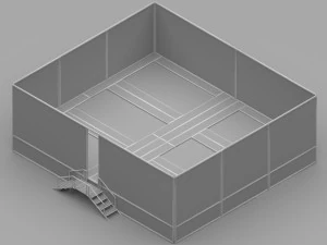Trampoline 3D Model